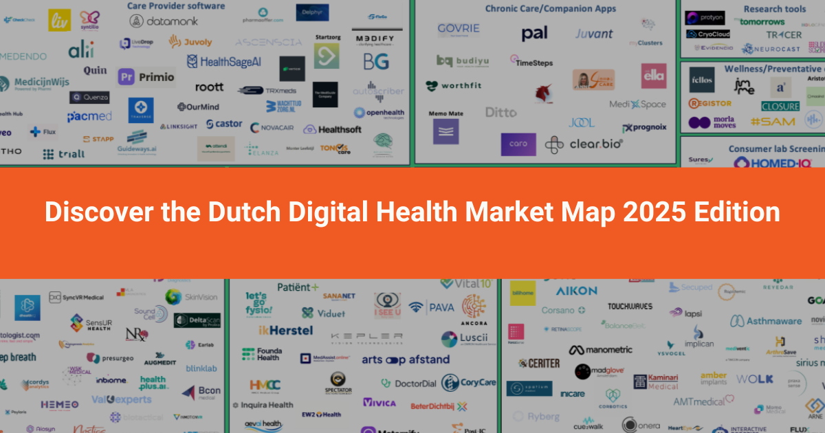 Mapping the Future of Dutch Digital Health: Explore the 2025 Market Map ...