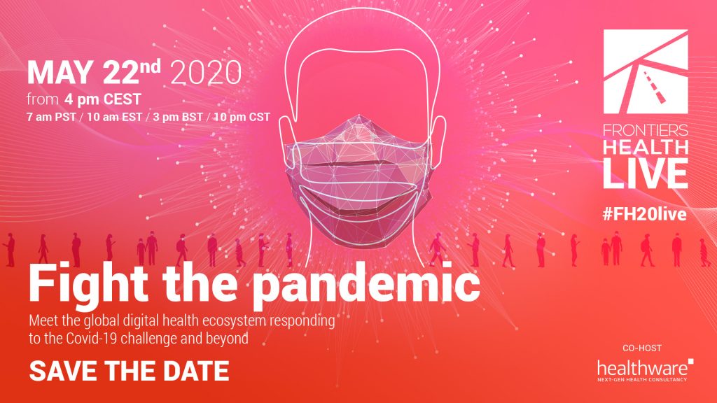 Frontiers Health Live Event "Fight the Pandemic": join us on May 22